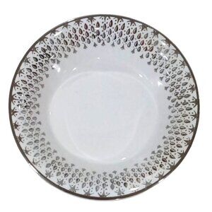 Vintage Silver‎ Rain Set of 4 Ironstone Dishes Washington Pottery Hanley England